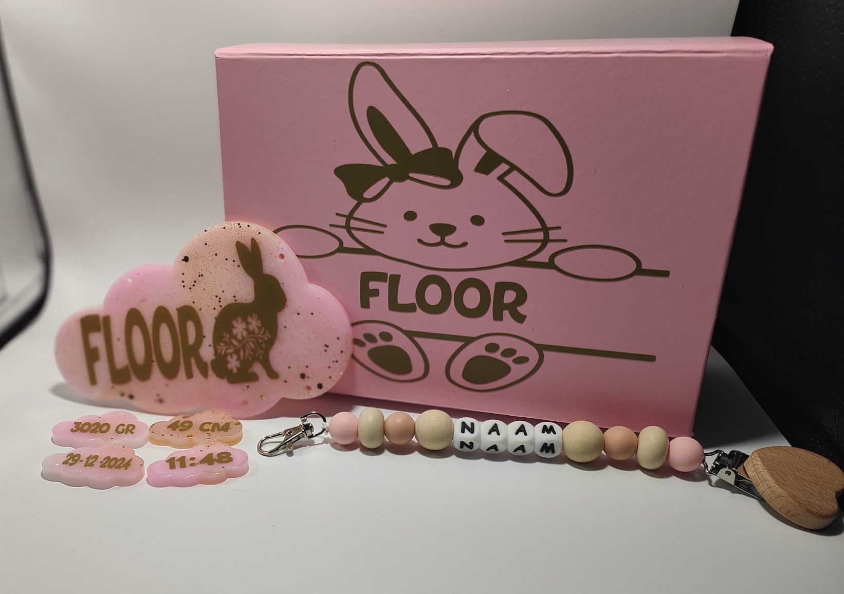 Gepersonaliseerde Kraamcadeau Doos